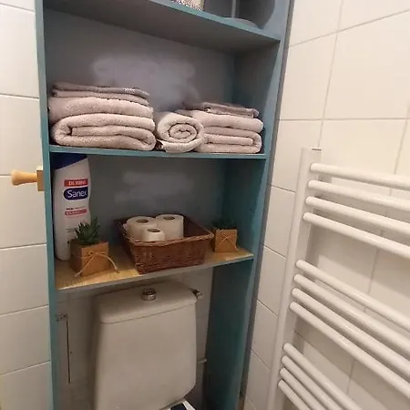 Apartment Studio La Boheme Wifi ,fibre, Garage Prive, Jardinet. Rdc. Tram L1 A 400 M *