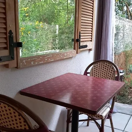 Studio La Boheme Wifi ,fibre, Garage Prive, Jardinet. Rdc. Tram L1 A 400 M Apartment *